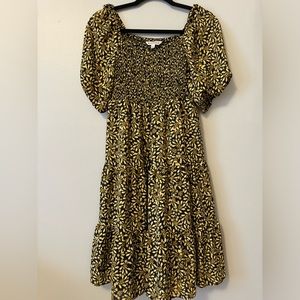 Nanette Lepore tiered midi dress